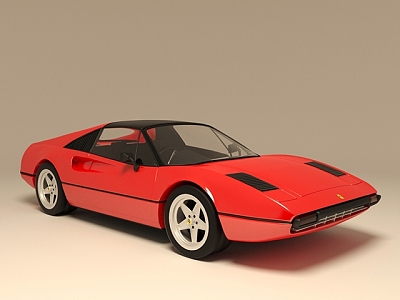 ferrari 308 Ferrari Classic Car 3d model