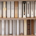 Modern Special-Shaped Column Cylinder Creative Package Column Decorative Column 3d model