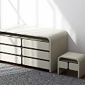 Bedside Table Storage Small Cabinet Simple Bedside Table Bedside Table European Style Bedside Table Drawer Cabinet Bedside Cabinet Cosmetic Table 3d model