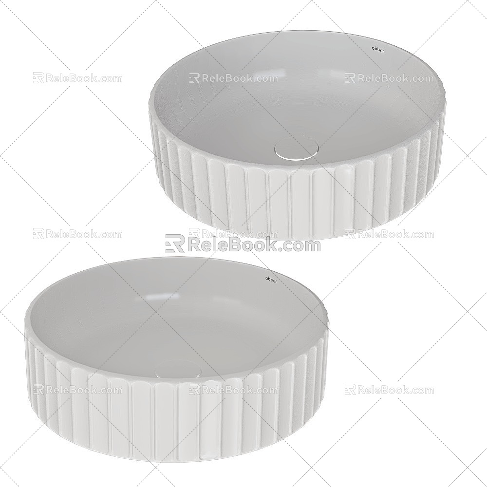 ABBER wash basin 3d model