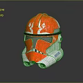 Futuristic Red And White Helmet Design With Shiny Surface Faceplate And Bottom Vents