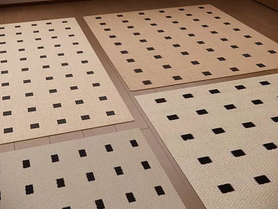 Middle Style Carpet 3d model
