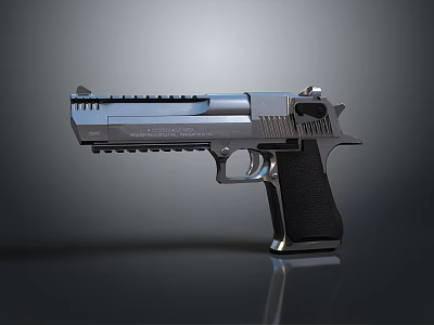 Modern Pistol Desert Eagle Desert Eagle Pistol Semi-automatic Pistol 3d model