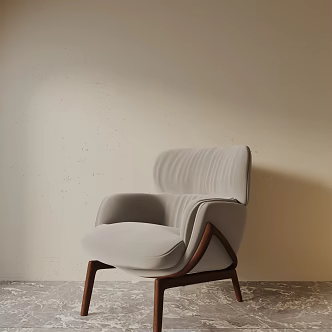 modern leisure chair 3d model