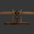 Modern crossbow mechanical crossbow shift bow 3d model