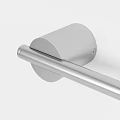 Modern Stainless Steel Bathroom Towel Rack Wall Mounted Sleek Design