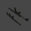 submachine gun 3d model