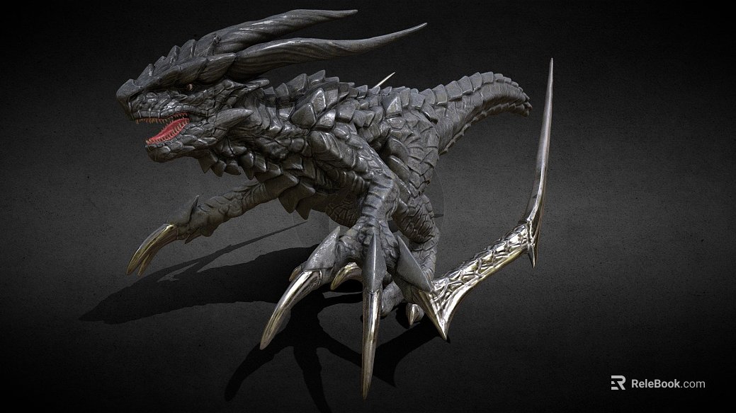 Modern game character monster texture