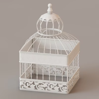 Birdcage 3d model Birdcage 3d model