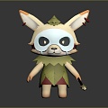 Fox Cartoon Fox Small Fox Cartoon Characters Cartoon Animals Cartoon Small Animals Game Characters 3d model