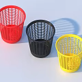 Trash bin Indoor bucket Trash bin Recyclable bucket 3d model