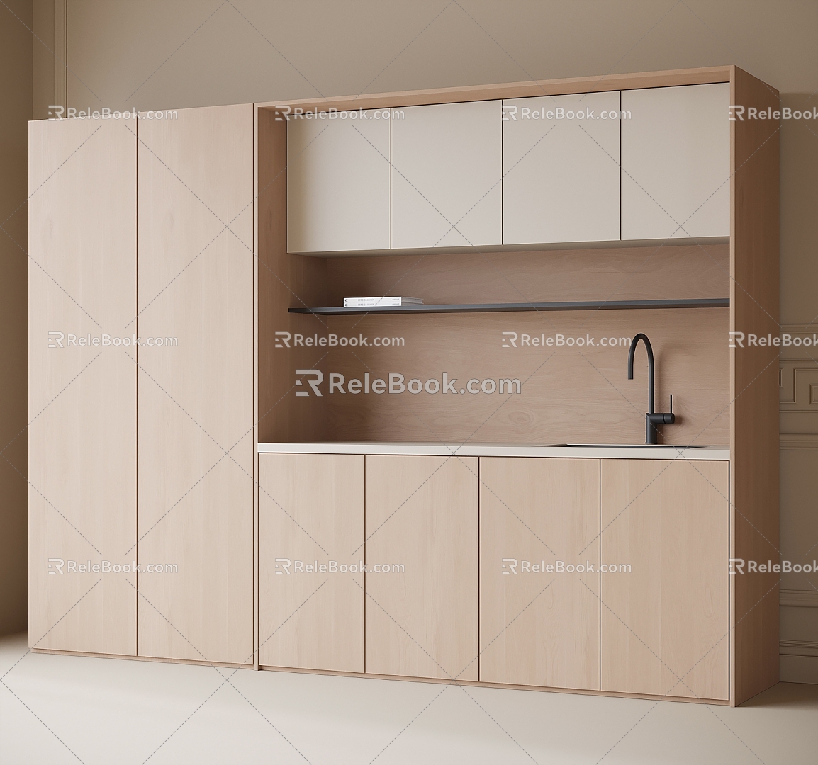 Modern Sideboard 3d model