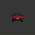 Red Chevrolet SUV With Black Roof And Modern Sleek Exterior Design