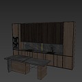 Modern Kitchen 3d model