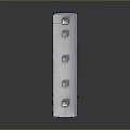 Hyundai Bus Large Bus CMB Medium Van 3d model