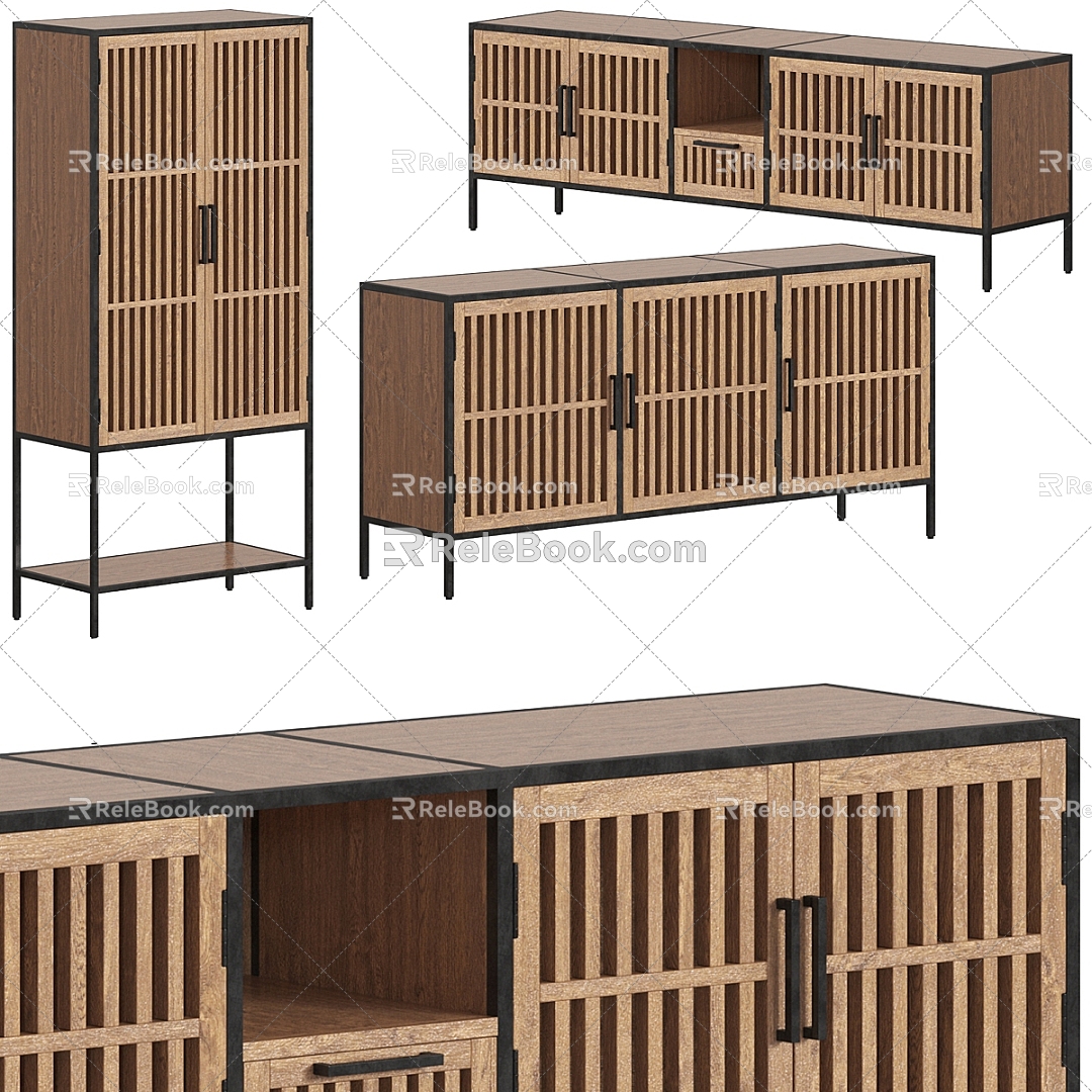 TV cabinet 3d model