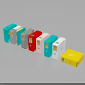 Colorful Square Electronic Appliances Featuring Various Colors For Home And Office Use