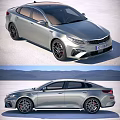 Silver Sedan Exterior Design Featuring Sleek Body Sporty Alloy Wheels And Front Rear Views