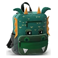 Colorful Kids Animal Design Backpacks with Tiger Crocodile Dinosaur Cartoon Faces