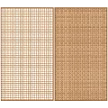 Various Wooden Lattice And Woven Room Dividers For Home Interior Decor