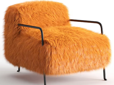 Baxter Bruxelles armchair 3d model