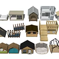 Various Dog House Designs With Wooden Structures Tent Styles And Fences