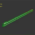 modern train light rail subway high-speed rail 3d model
