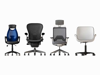 Modern office chair 3d model