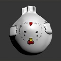 Modern Chick Chicken Cartoon Chick Cock 3d model