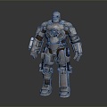 Modern Robot Iron Man Mech Warrior Machine Battlearm Mechanical Battlearm 3d model