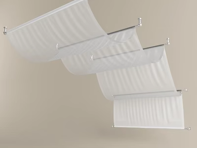 Curtain 3d model