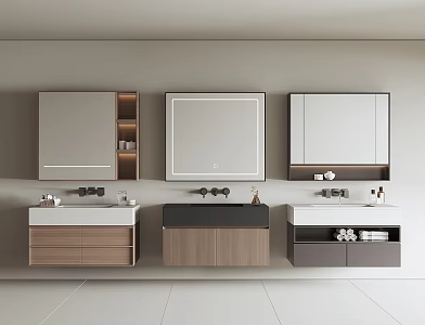 Modern wash basin 3d model