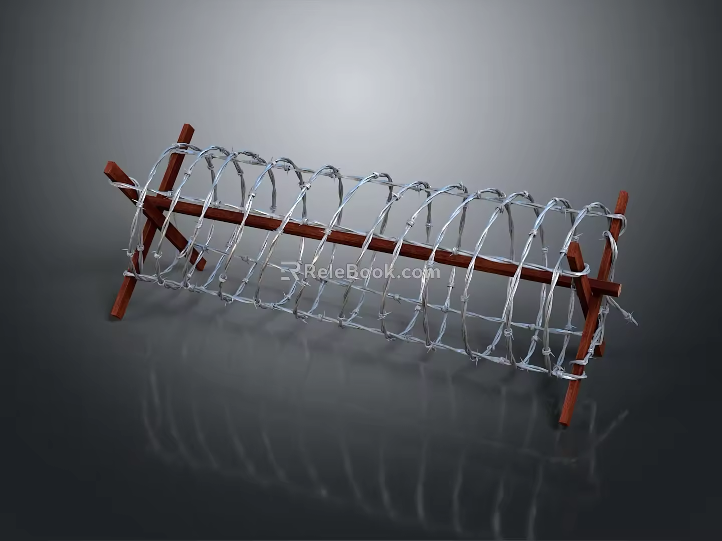 Steel Wire Mesh Anti-penetration Mesh Protective Mesh Wire Fence Wire Fence Anti-turnover Mesh Wire Mesh Wire 3d model