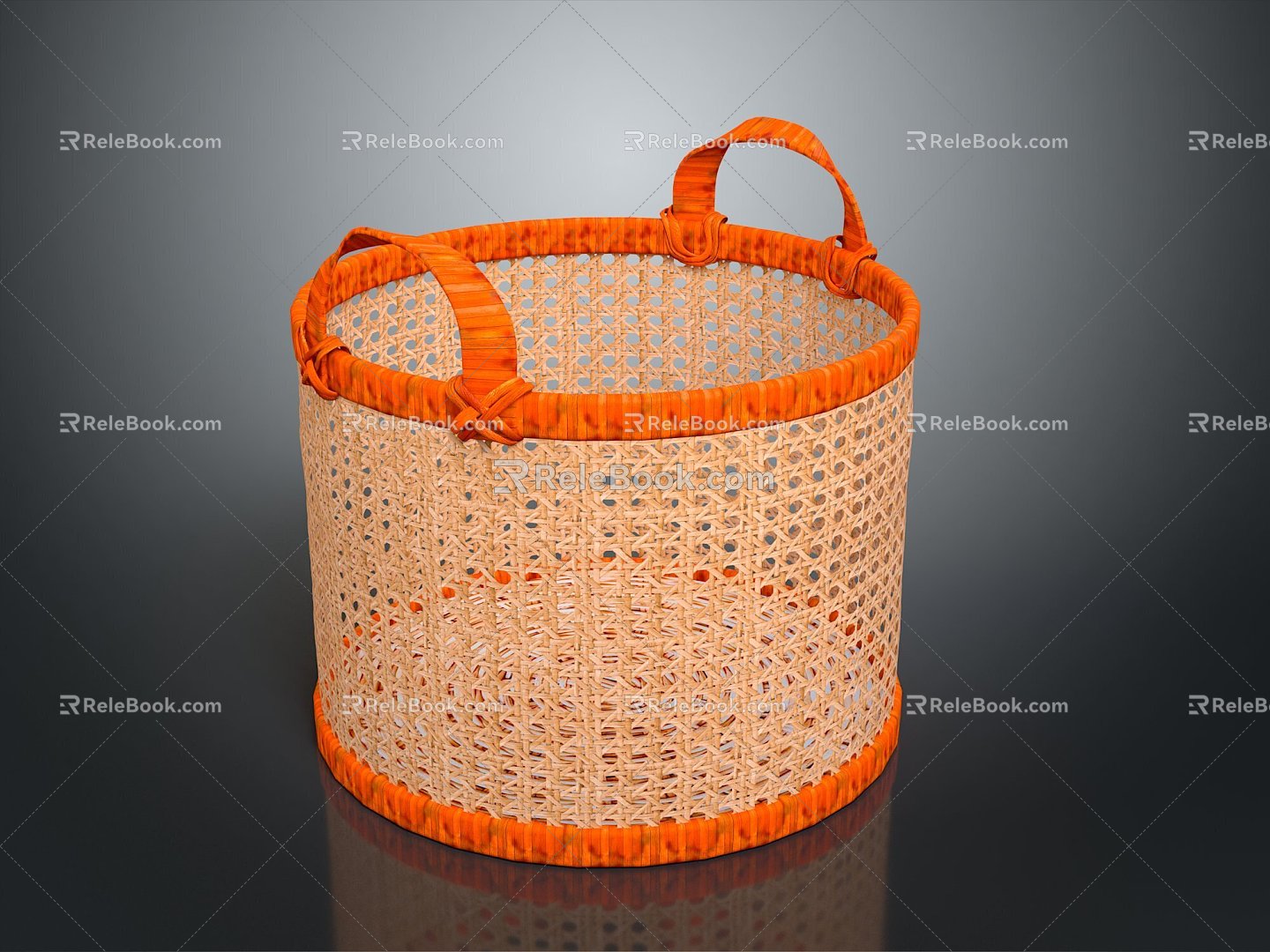 Basket Square Basket Bamboo Basket Bamboo Basket Pet Nest Pet Basket Cat Basket Rattan model