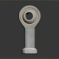 Stainless Steel Spherical Plain Bearing With Circular Outer Ring And Hexagonal Base