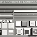Air Conditioner Air Vents with Central Air Grille Lights Aluminum Ceiling Panels and Exhaust Fans