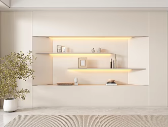 background wall 3d model