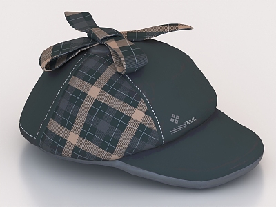 hat casual hat cloth hat 3d model