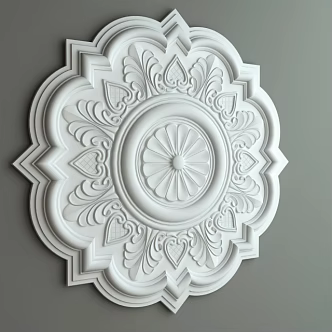 Lamp panel 3d model