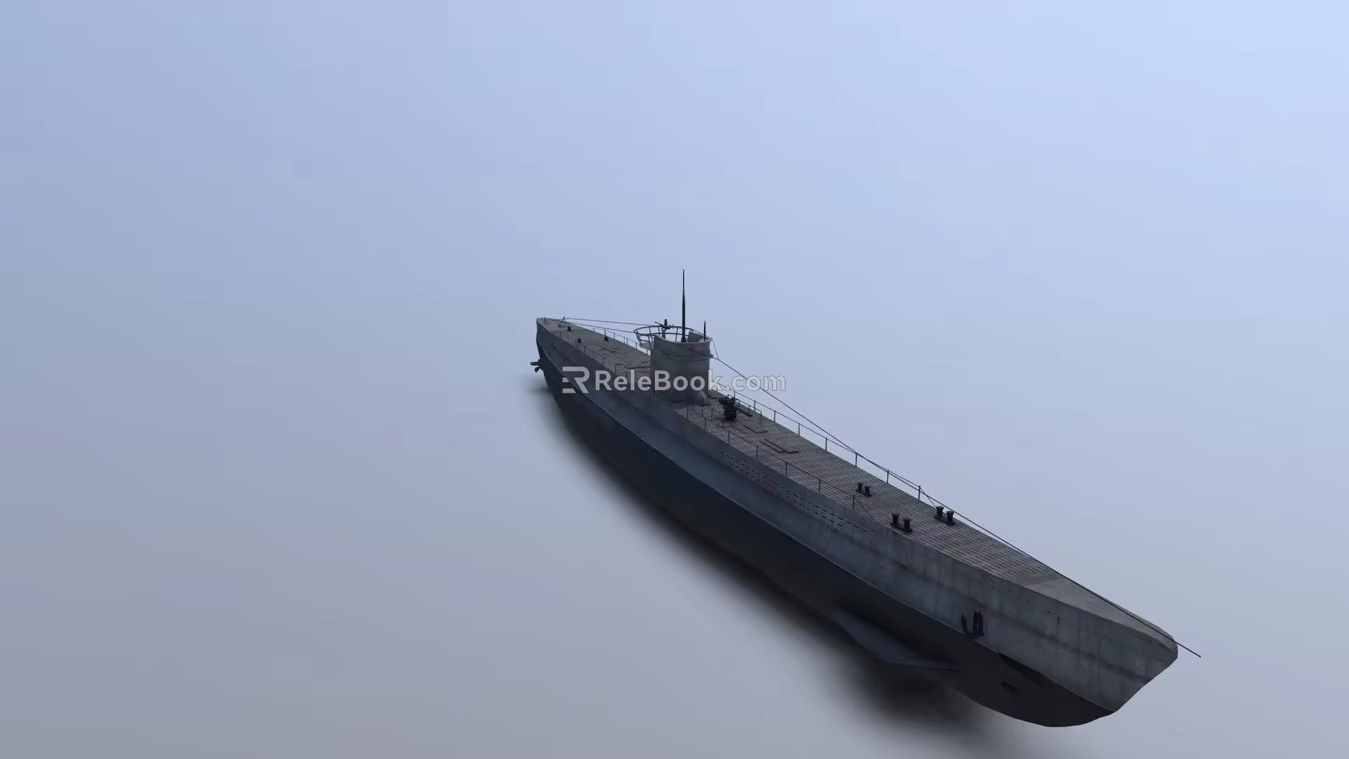 Modern Submarine 3d model