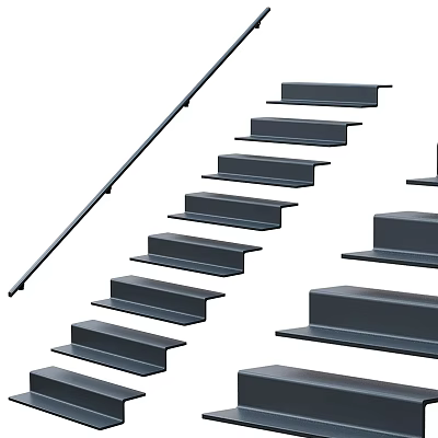 Modern Stairs 3d model