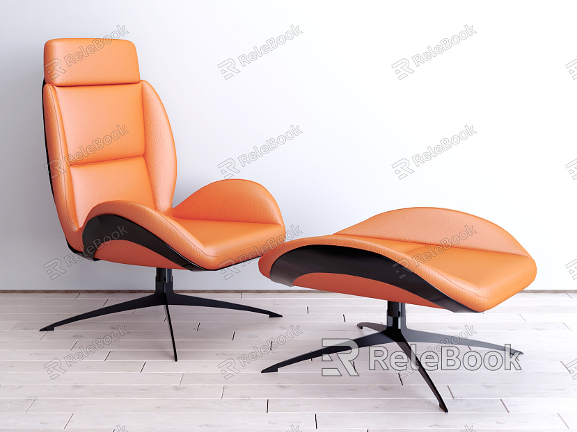 Modern Leisure Chair Leather Leisure Chair model