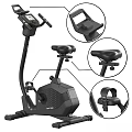 Home Fitness Equipment Set With Exercise Bike Treadmill And Digital