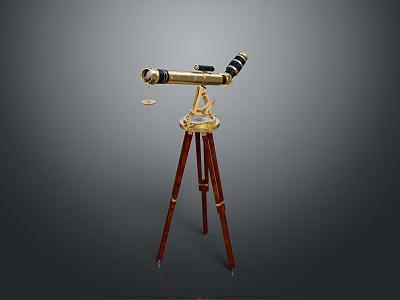 astronomical telescope space telescope observation equipment physical equipment binoculars 3d model