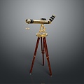 astronomical telescope space telescope telescope observation equipment physical equipment binoculars 3d model