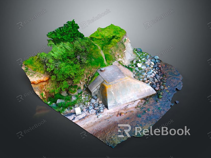 Stone Rock Stone Stone Appreciation Stone Strange Stone Ore Realistic model