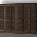 Wardrobe Cabinet Wardrobe Storage Cabinet Large Wardrobe Hanger Clothes Home Furniture Bedroom Chinese Style 3d model