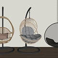 Modern Hanging Chair Swing Chair 3d model