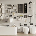 Bathroom Supplies 3d model