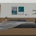 Modern Cozy Living and Dining Room Interior With Wooden Furniture Sofa Coffee Table And Plants